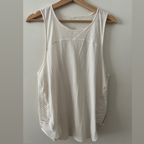 Lululemon | Making Moves Tank | White | size 8 - Picture 6 of 6